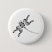 高音域のトンボ 缶バッジ (正面)