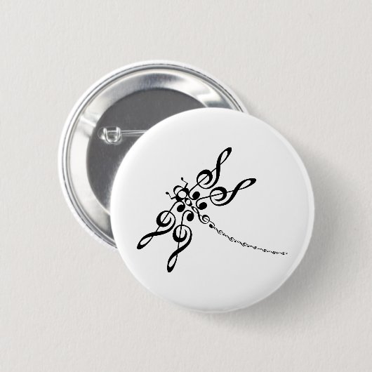 高音域のトンボ 缶バッジ (正面&裏面)