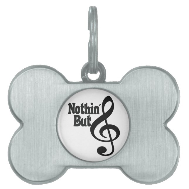 高音域 ペットネームタグ (正面)