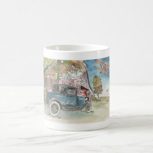 高飛んでいるマグカップ コーヒーマグカップ (中央)
