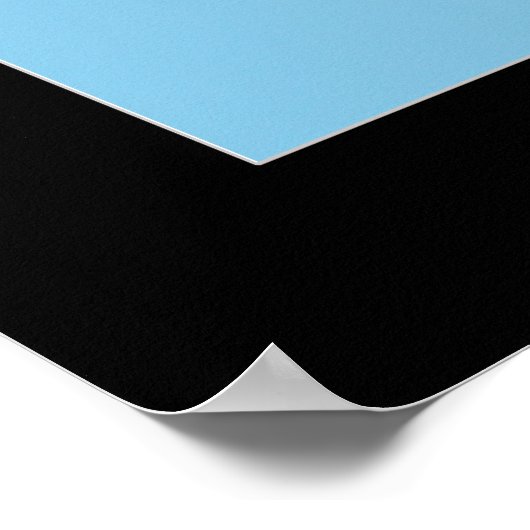 高飛んでいる値 ポスター (角)