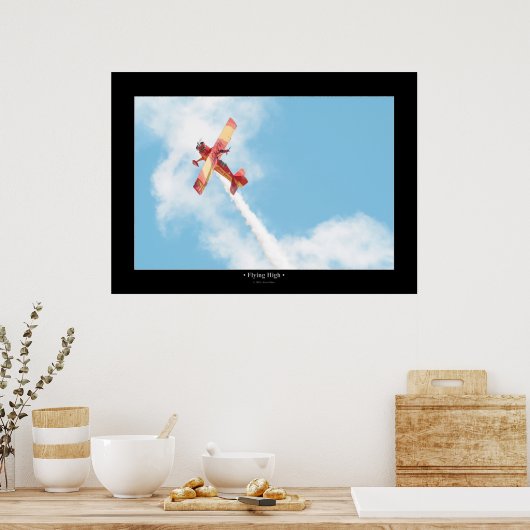 高飛んでいる値 ポスター (キッチン)