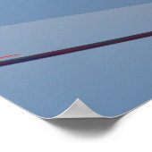 高飛んでいる値 ポスター (角)