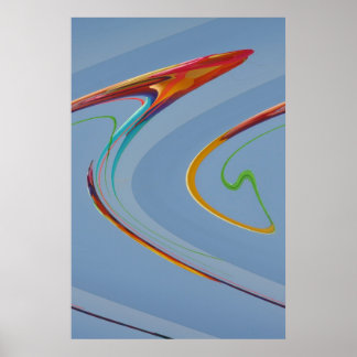 高飛んでいる値 ポスター