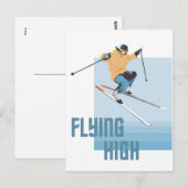 高飛んでいる値 ポストカード (正面/裏面)