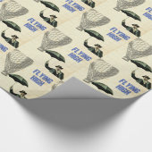 高飛んでいる値 ラッピングペーパー (角)