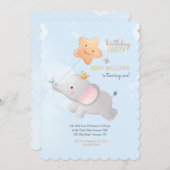 高飛んでいる生誕お洒落生会 招待状 (正面/裏面)