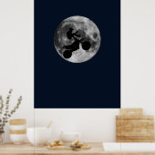 高飛んでいる（モトクロス） ポスター (キッチン)