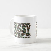 高飛車な妻-私は堅いヨガのズボンを身に着けています彼ではなく コーヒーマグカップ (正面左)