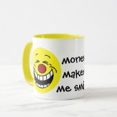 高飛車な顔Grumpey マグカップ (正面左)