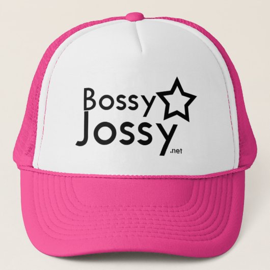 高飛車なJossyのトラック運転手の帽子 キャップ (正面)