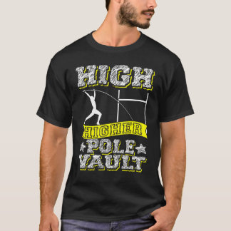 高高極ヴォールト・ヴォールティング・トラックおよびフィールドVa Tシャツ
