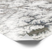 高麗のdesには、ほこりや雲が漂っていた フォトプリント            (角)