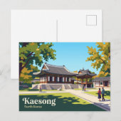 高麗博物館 北朝鮮 ポストカード (正面/裏面)