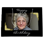 高齢から完璧な写真 ラージペーパーバッグ (正面)