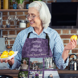 高齢カスタムの父母への贈り物|バイオレット エプロン