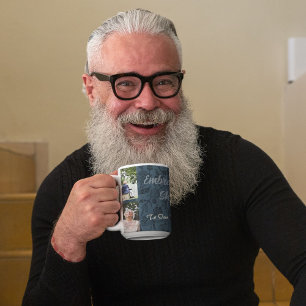 高齢パーソナライズされたの夫婦への贈り物が緑 マグカップ