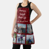 高齢パーソナライズされたの夫婦への贈り物が赤 エプロン (インサイチュ)