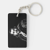 高齢化ストーリーテラーのキーチェーン キーホルダー (裏面)