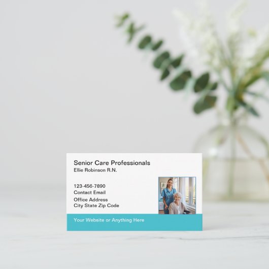 高齢医気に療家保健 名刺 (スタンド正面)