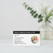 高齢医療施設老人ホーム 名刺 (スタンド正面)