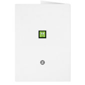 高齢者おもしろい向けの「丘の上」カード (裏面)