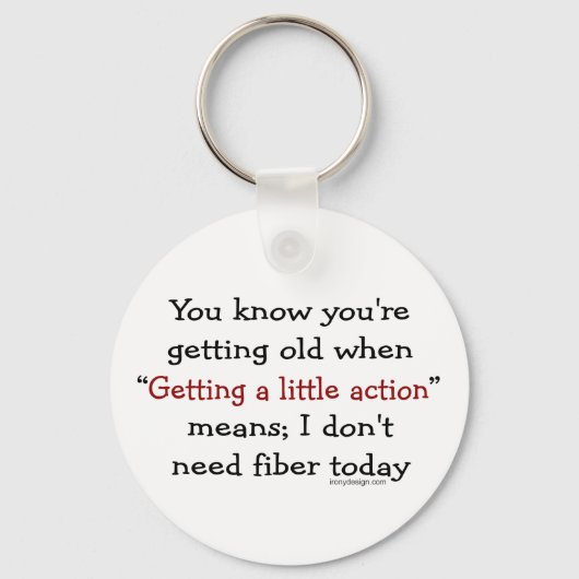 高齢者に対する小さな行動 キーホルダー (正面)