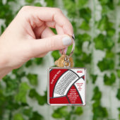 高齢者のためのバレーボールのギフトバレーボールのコーチのギフト キーホルダー (手)