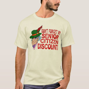 高齢者の割引 Tシャツ