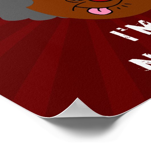 高齢者の大人の私は愚かな高齢者ではない ポスター (角)