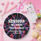 高齢者の我々は3番目のレール ペーパープレート (パーティー)