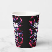 高齢者の我々は3番目のレール 紙コップ (左)