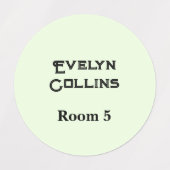 高齢者の気に住宅衣名 ラベル (デザイン1)