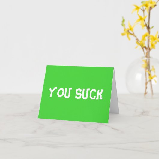 高齢者の熱狂する高齢化ジョークのツイストおもしろい誕生日 カード (黄色い花)