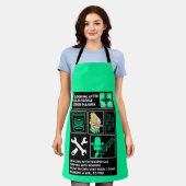 高齢者の理解 エプロン (着用した状態)
