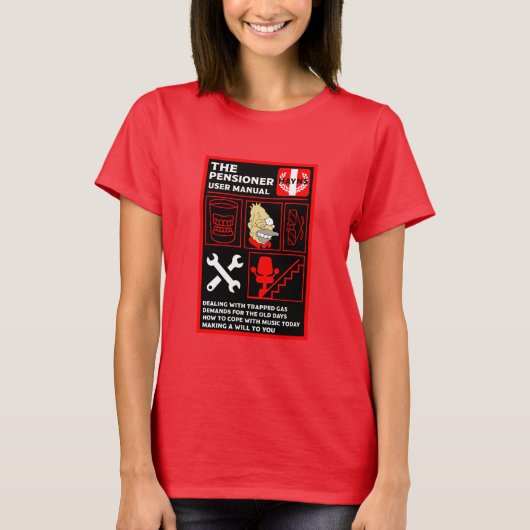 高齢者の理解 Tシャツ (正面)