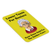 高齢者の税金を下げる マグネット (右側)