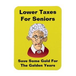 高齢者の税金を下げる マグネット