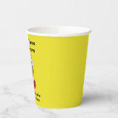 高齢者の税金を下げる 紙コップ (左)