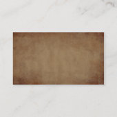 高齢者の紙 – 象 名刺 (裏面)