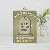 高齢者の誕生日カード (スタンド正面)