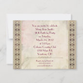 高齢者の誕生日招待状 招待状 (裏面)