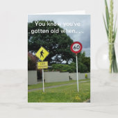 高齢者の誕生日 サンキューカード (正面)