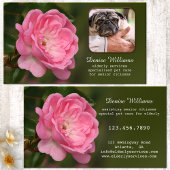 高齢者サービスとペットのケアフォト 名刺