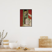 高齢者シレヌスの頭 ポスター (キッチン)