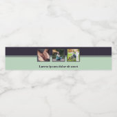 高齢者ホーム気にカスタム文字とロゴ ペットボトルラベル (シングルラベル)