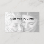 高齢者メモリ施設ビジネスカード 予約カード (正面)