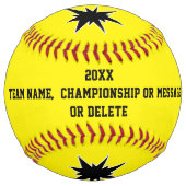 高齢者向けパーソナライズされたのフォトソフトボールギフトアイディア ソフトボール (裏面)