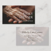 高齢者気にセンター上級顧問ナース 名刺 (正面/裏面)