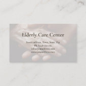 高齢者気にセンター上級顧問ナース 名刺 (裏面)